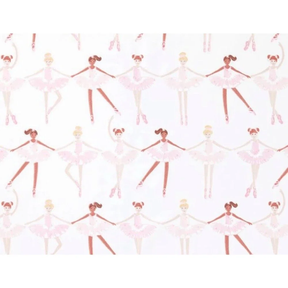 Pottery Barn Kids Pink Ballerina Standard Pillowcase Ballet New With Tags